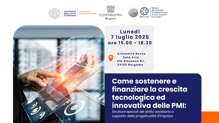 Come sostenere e finanziare la  crescita tecnologica ed innovativa delle PMI