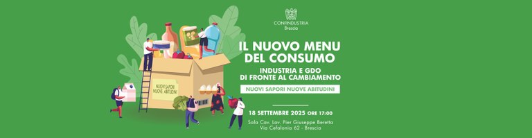 Il nuovo Menu del Consumo: Industria e GDO di fronte al cambiamento – nuovi sapori, nuove abitudini