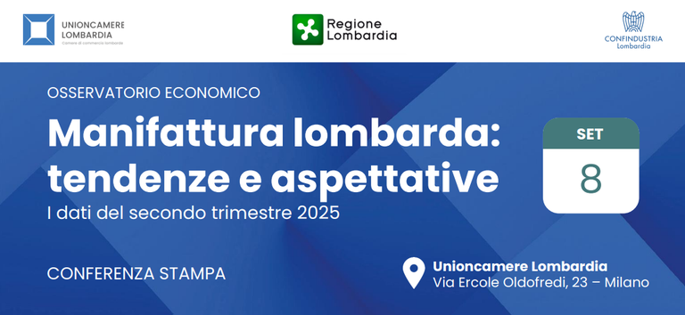 ANNULLATA +++ Manifattura lombarda: tendenze e aspettative
