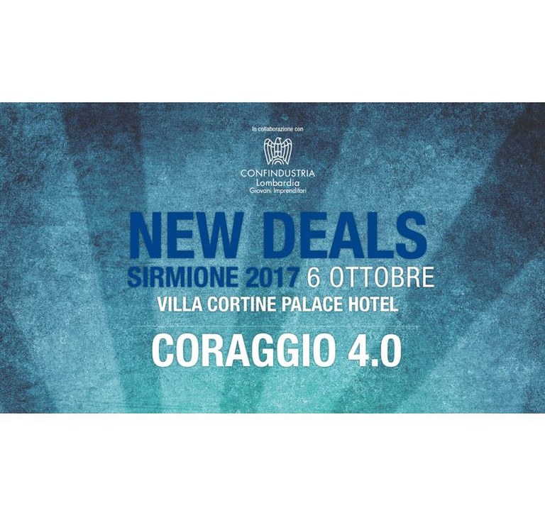 New Deals 2017 - Coraggio 4.0