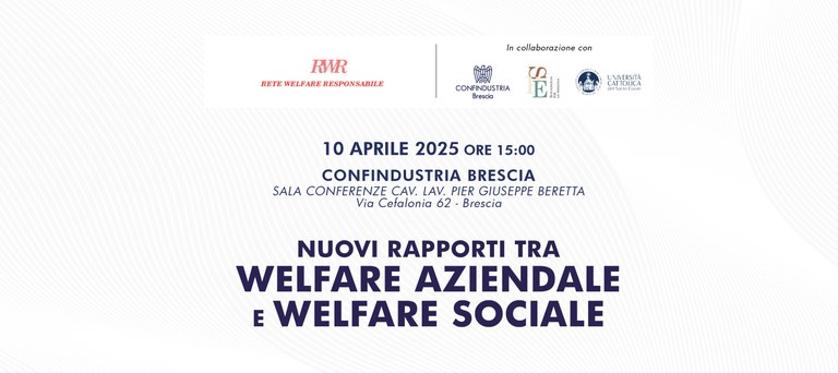 Nuovi rapporti tra welfare aziendale e welfare sociale