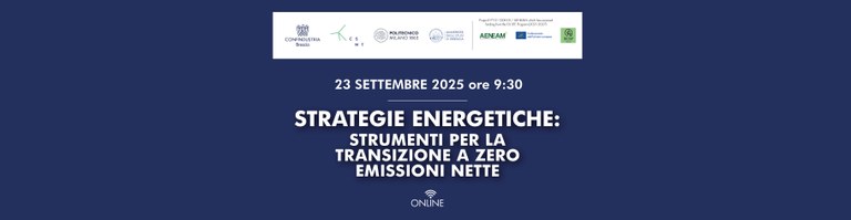 Strategie energetiche: strumenti per la transizione a zero emissioni nette
