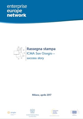 ICMA San Giorgio - EEN success story