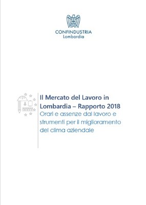 Indagine lavoro Lombardia - Rapporto 2018