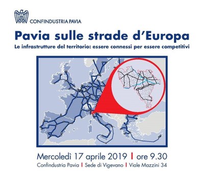 Pavia sulle strade d'Europa